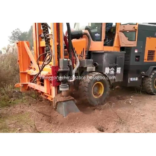 Road Security Equipment Installation Machine
